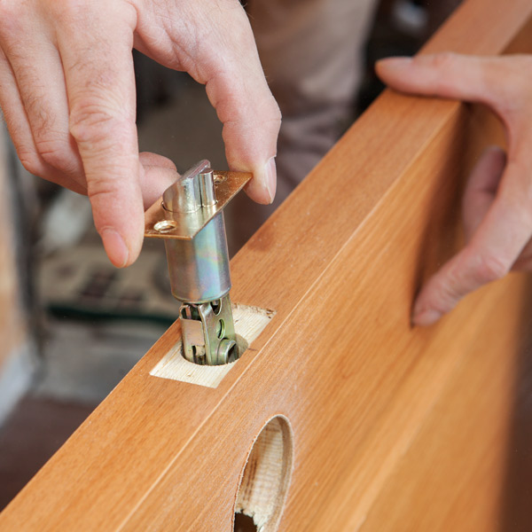 adding deadbolt to door