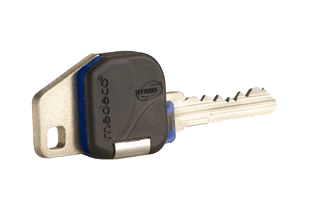 Medeco hybrid blue key